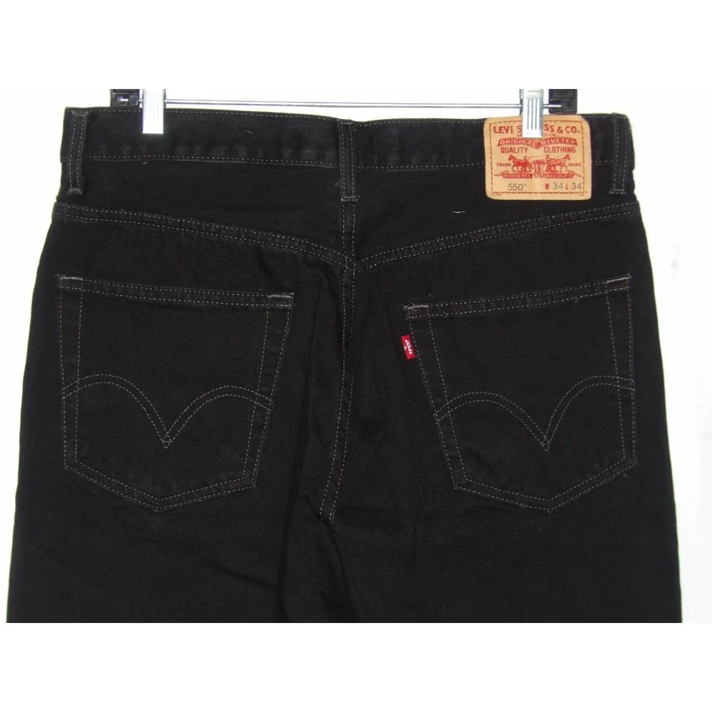 Levi's 100% Cotton Vintage 559 Relaxed Straight Denim Jeans Men's 33 X 32